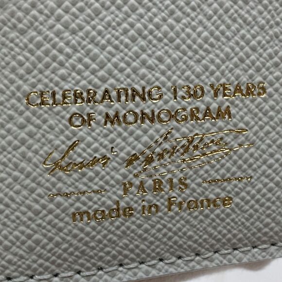 LOUIS VUITTON Louis Vuitton Bi-fold Wallet M28273 Pocket with LV Charm Monogr... - Picture 11 of 11